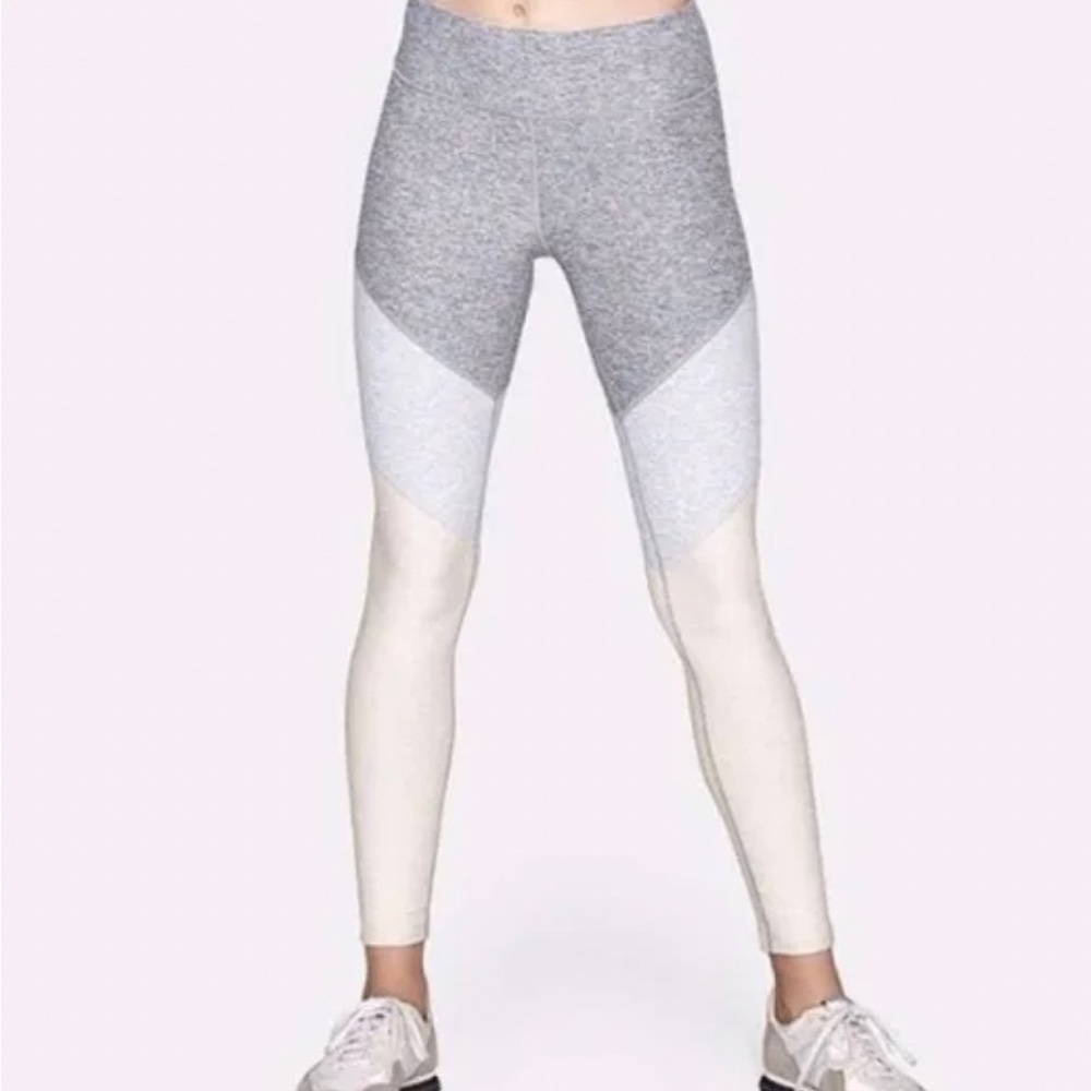 Outdoor Voices 7/8 Tri-Color Leggings - Picture 1 of 4